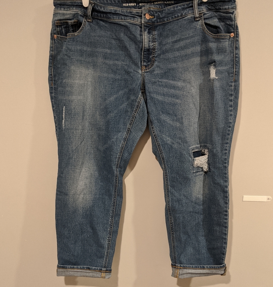 Plus Size Old Navy Boyfriend Jeans Size 20